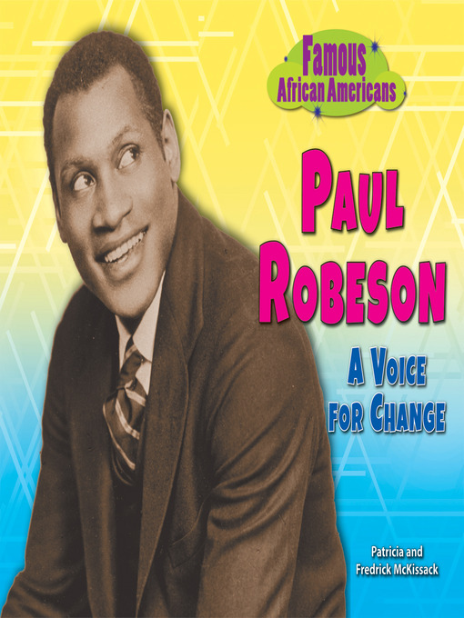 Title details for Paul Robeson by Patricia McKissack - Available
